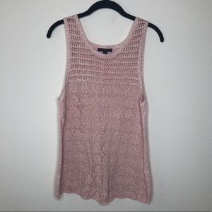 American Eagle Knit Detailed Tank Top